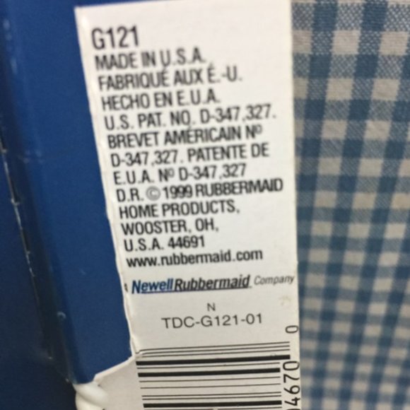 2 Rubbermaid G121 Bottle Brushes White Handles - Picture 7 of 7